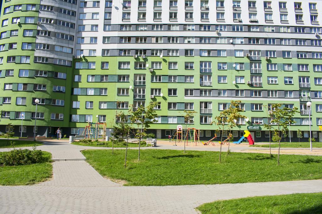 Jacuzzi Apartcomplex Kaskad, Панорамный Вид Центр Минска 外观 照片